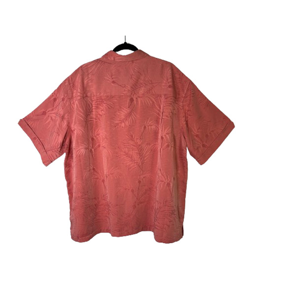 Cubavera Mens Size 2X Hawaiian Button Front Casual Shirt Short Sleeve Polyester - Picture 4 of 8